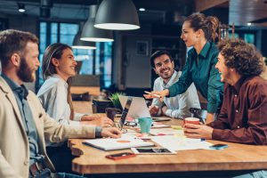 Business people in a meeting
